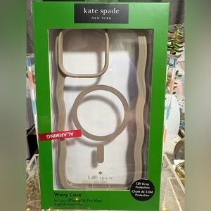 Kate Spade Wavy Case for iPhone 16 Pro Max